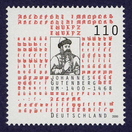 Johannes
                Gutenberg