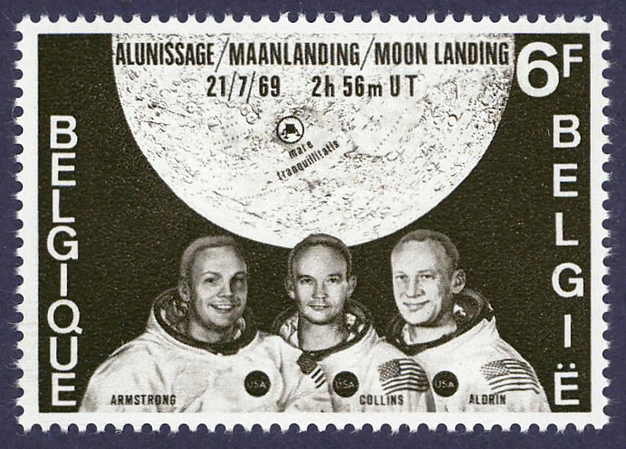 Apollo 11 Moon Arnstang Aldrin Collins 1968